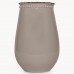 Sudbury Grey Tall Rounded Vase In A Smooth Finish